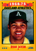 1988 Score Reggie Jackson Special A's #500