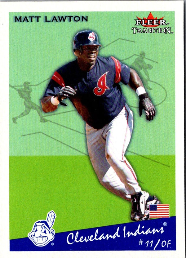 2002 Fleer Tradition Update Matt Lawton #U236