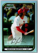 2008 Bowman Chrome Brian Barton