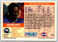 1989 NFL Proset Hassan Jones #230