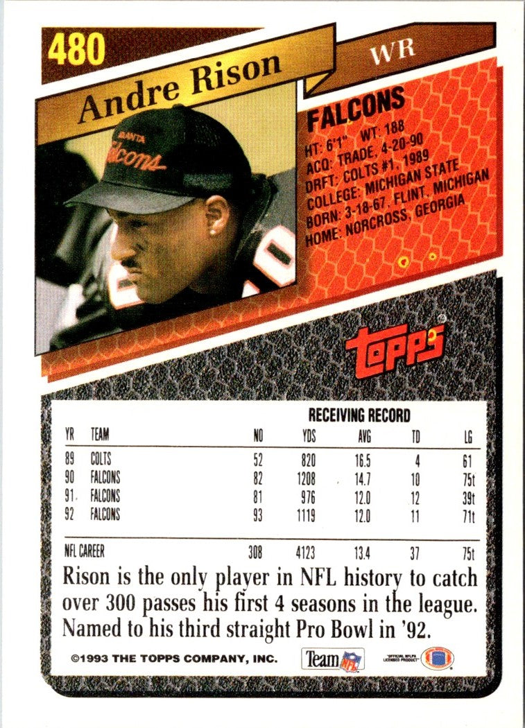 1993 Topps Andre Rison