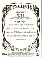 2015 Topps Gypsy Queen Yusmeiro Petit #123