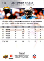 2008 Upper Deck First Edition Antonio Gates #118