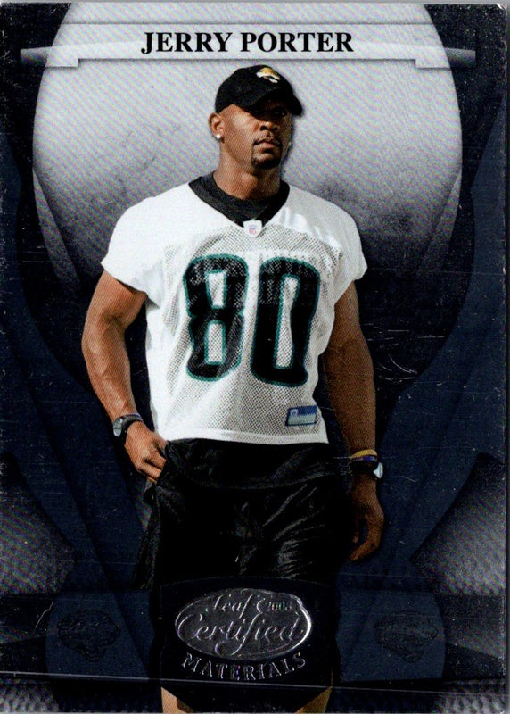 2008 Leaf Certified Materials Jerry Porter #66