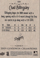 2009 Upper Deck Goodwin Champions Chad Billingsley #109