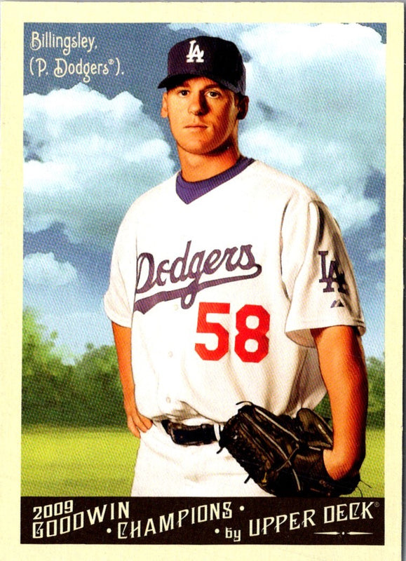 2009 Upper Deck Goodwin Champions Chad Billingsley #109