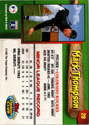 1993 Stadium Club Colorado Rockies Mark Thompson