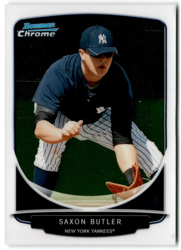 2013 Bowman Chrome Prospects Saxon Butler #BCP172