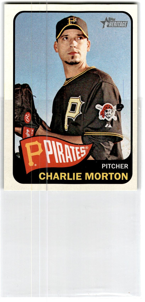 2014 Topps Heritage Charlie Morton #254