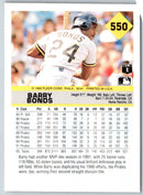 1992 Fleer Barry Bonds