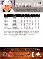 2012 Upper Deck Paul Martin #148