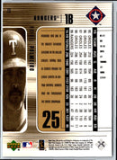 2000 SPx Rafael Palmeiro