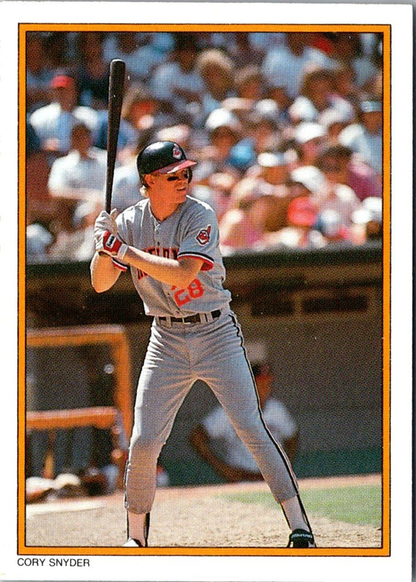 1987 Topps Glossy Cory Snyder #9