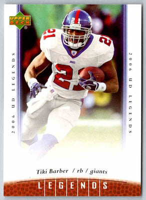 1999 Upper Deck Encore Tiki Barber #54