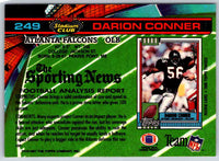 1991 Topps Stadium Club Football Darion Conner #249