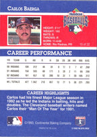 1993 Hostess Carlos Baerga #15