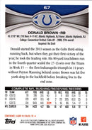 2012 Topps Donald Brown