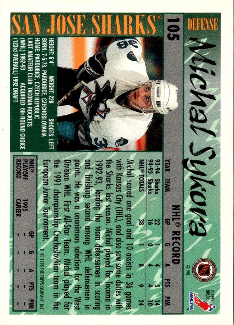 1995 Topps Michal Sykora