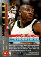 1996 Stadium Club Chris Carr #100 Rookie