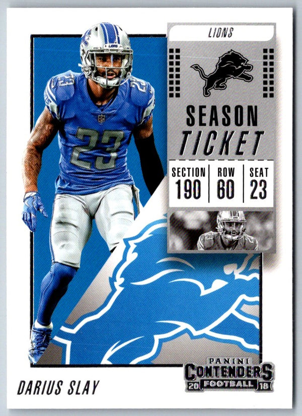 2018 Panini Contenders Darius Slay #68