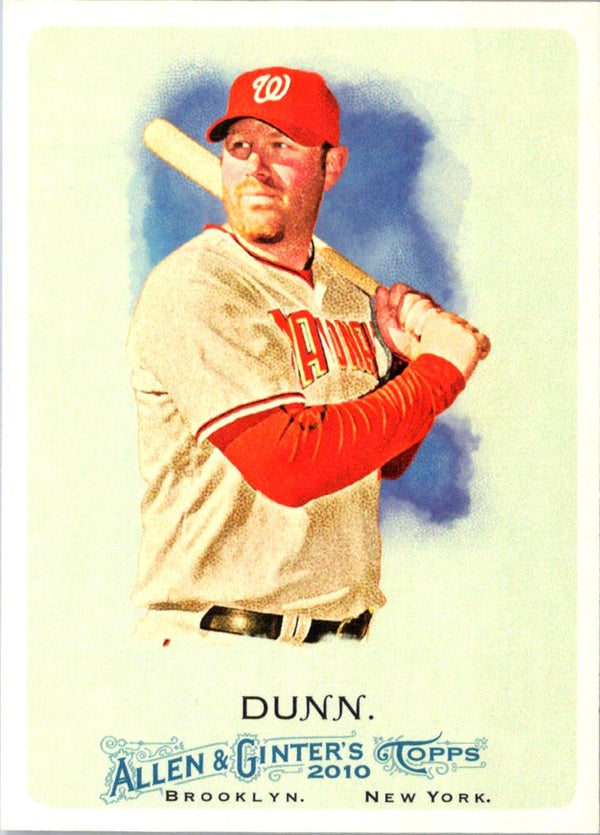 2010 Topps Allen & Ginter Adam Dunn #107