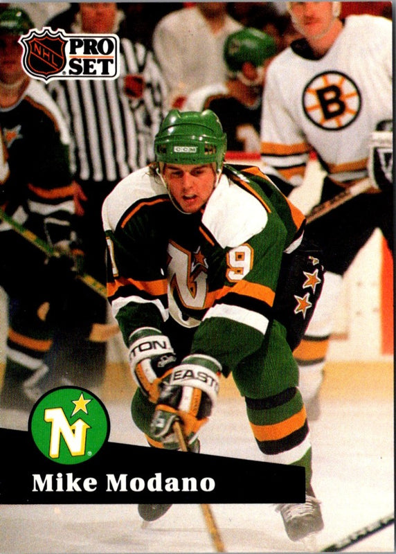 1991 Pro Set Mike Modano #105