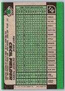 1991 Bowman Cecil Fielder