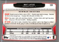 2013 Bowman Chrome Mat Latos #131