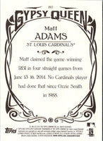 2015 Topps Gypsy Queen Matt Adams #197