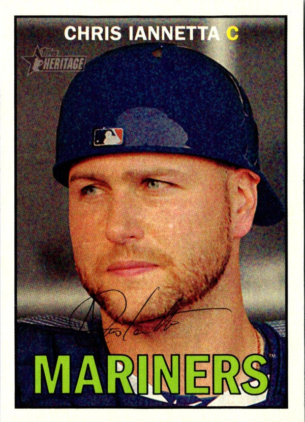 2016 Topps Heritage Chris Iannetta #222