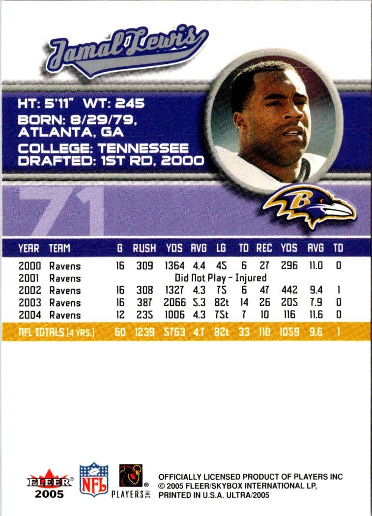 2005 Ultra Jamal Lewis