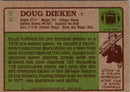 1984 Topps Doug Dieken