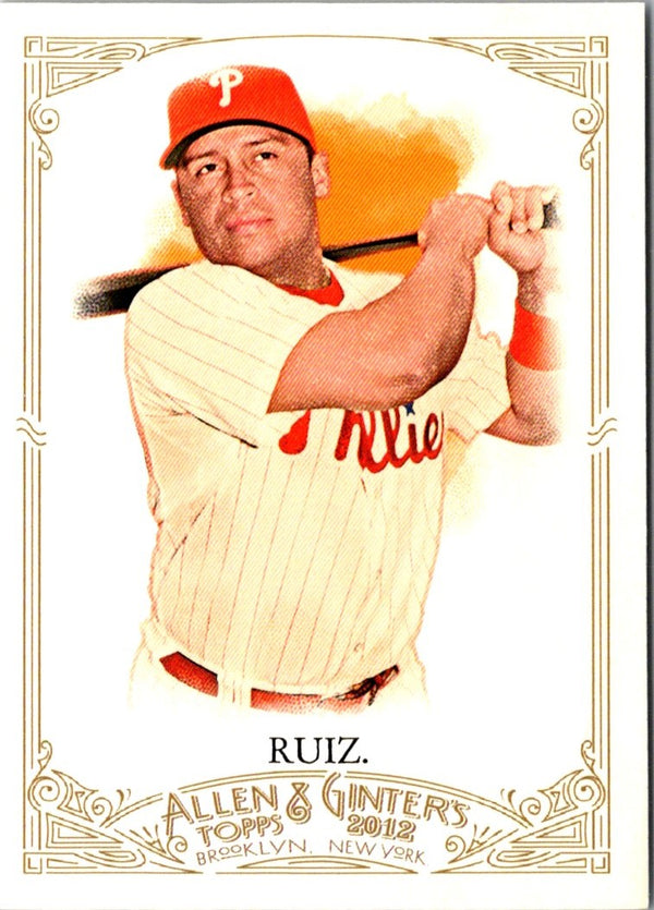 2012 Topps Allen & Ginter Carlos Ruiz #266