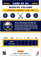 2012 Score Marcus Foligno #84