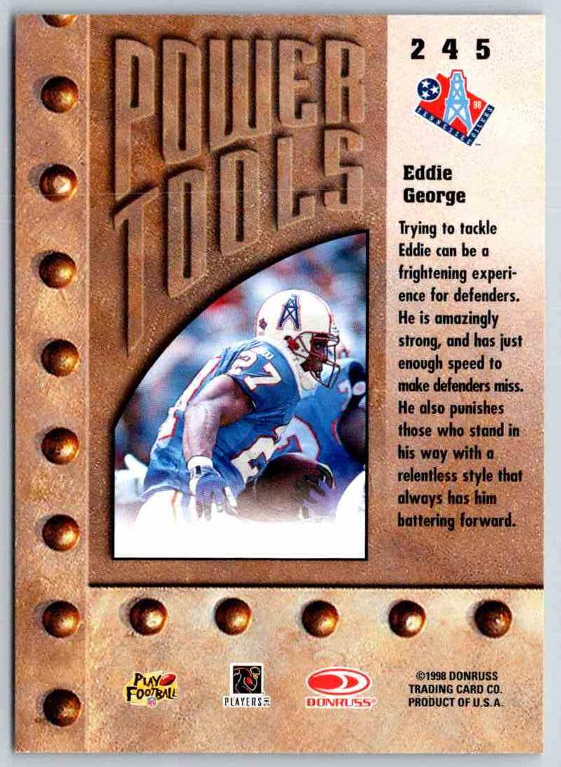 1998 Leaf Rookies And Stars Eddie George