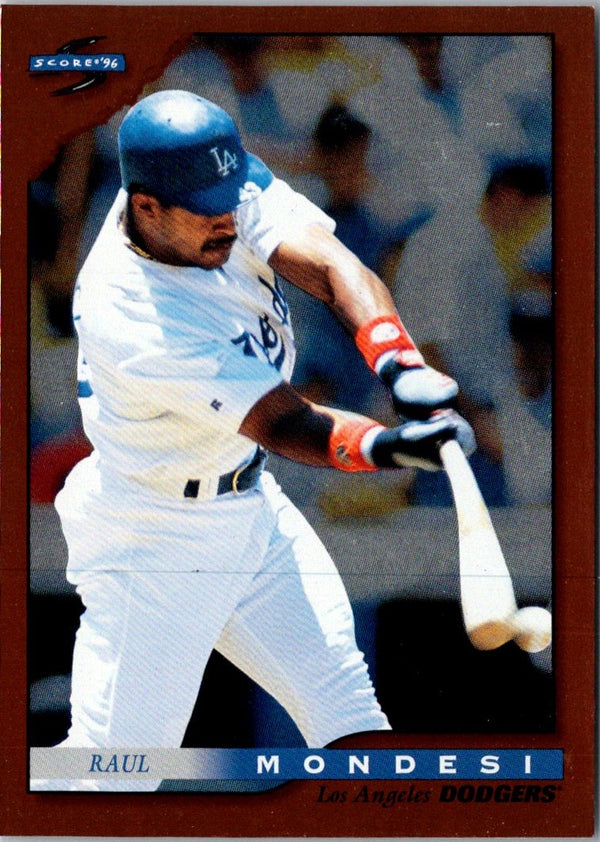 1996 Score Dugout Collection Series 1 Raul Mondesi #7