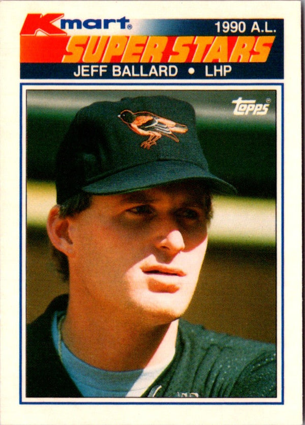 1990 Topps Kmart Super Stars Jeff Ballard #27