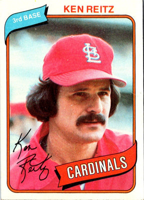 1980 Topps Ken Reitz #182 NM-MT