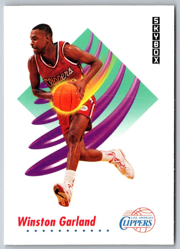 1991 SkyBox Winston Garland #123