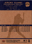 2002 Fleer Tradition Update Jeremy Giambi