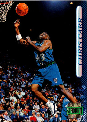 1996 Stadium Club Chris Carr #100 Rookie