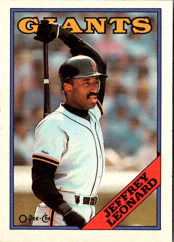1988 O-Pee-Chee Jeffrey Leonard #152