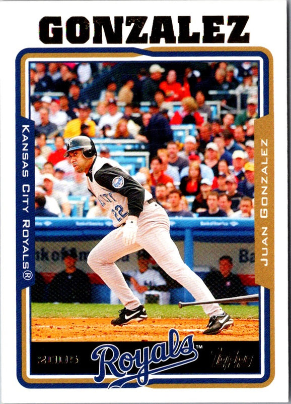 2005 Topps Juan Gonzalez #188