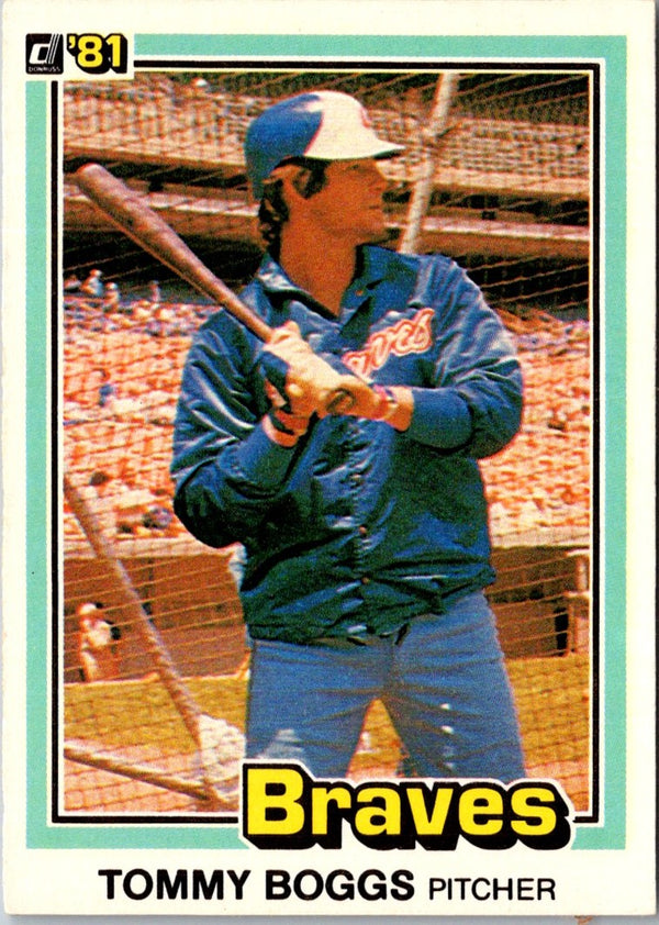 1981 Donruss Tommy Boggs #597