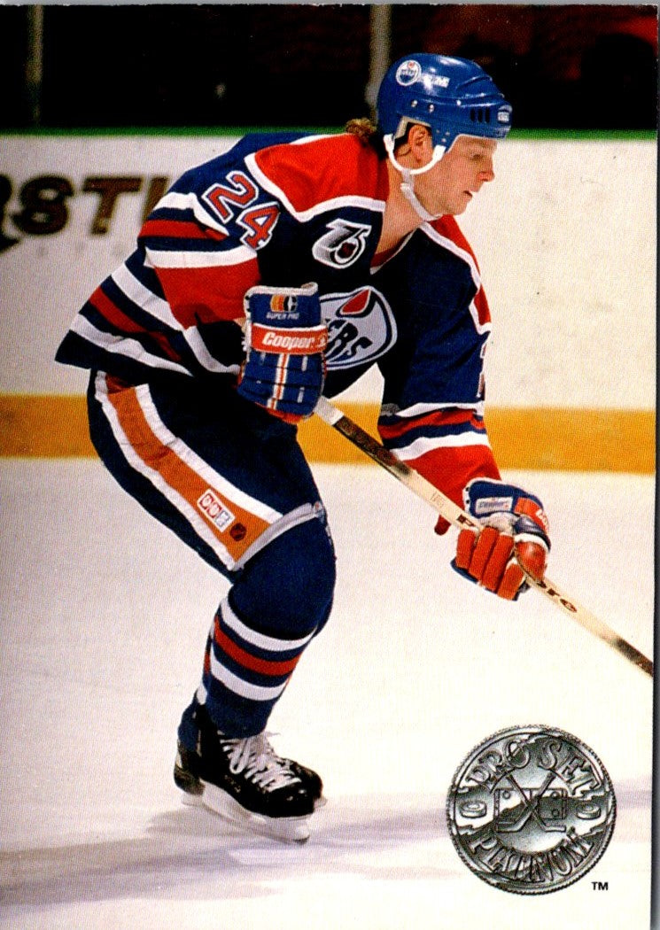 1991 Pro Set Platinum Dave Manson