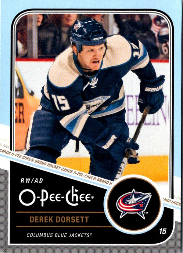 2011 O-Pee-Chee Derek Dorsett #287