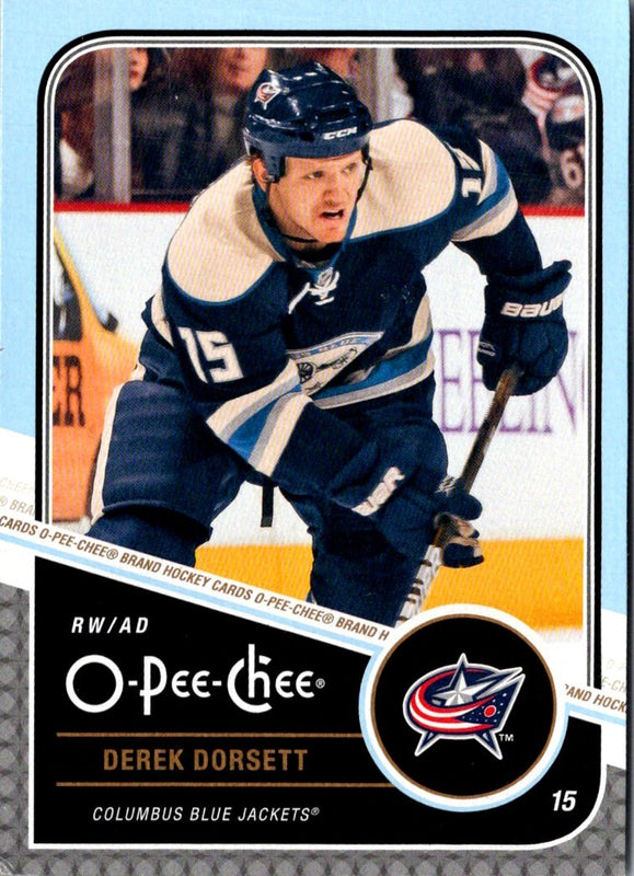 2011 O-Pee-Chee Derek Dorsett #287