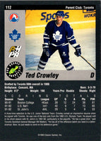 1993 Classic Pro Prospects Ted Crowley #112