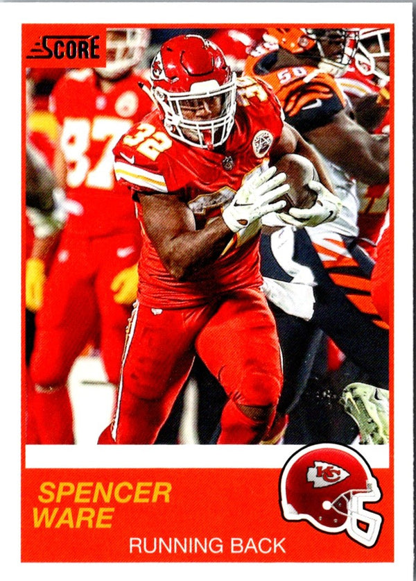 2019 Score Spencer Ware #6