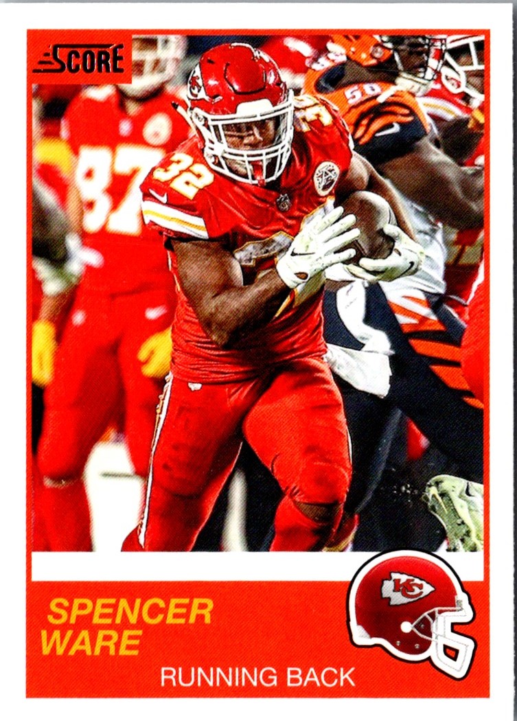 2019 Score Spencer Ware